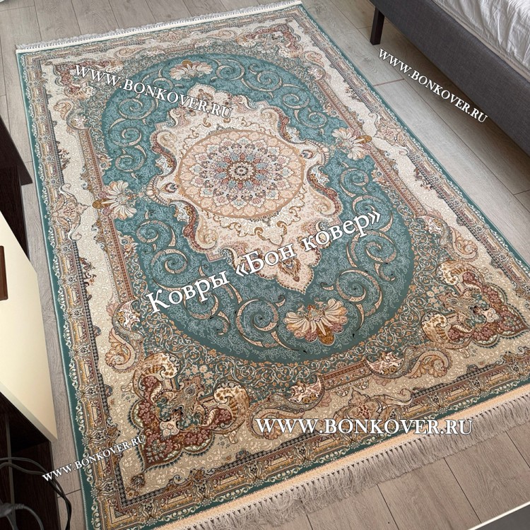 Иранский Ковер Медальон Дизайн 30590