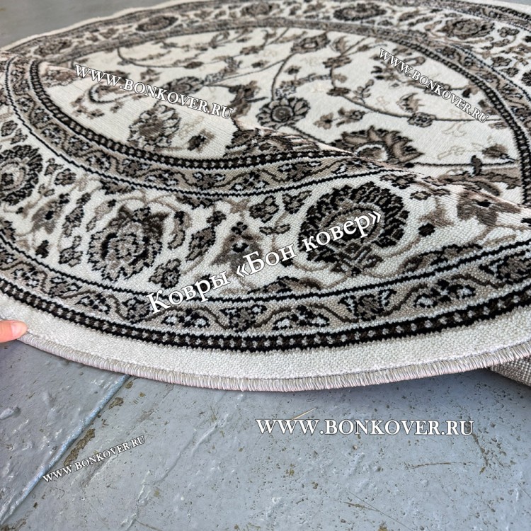 Ковер Российского Производства Дизайн 30 Белый Круг